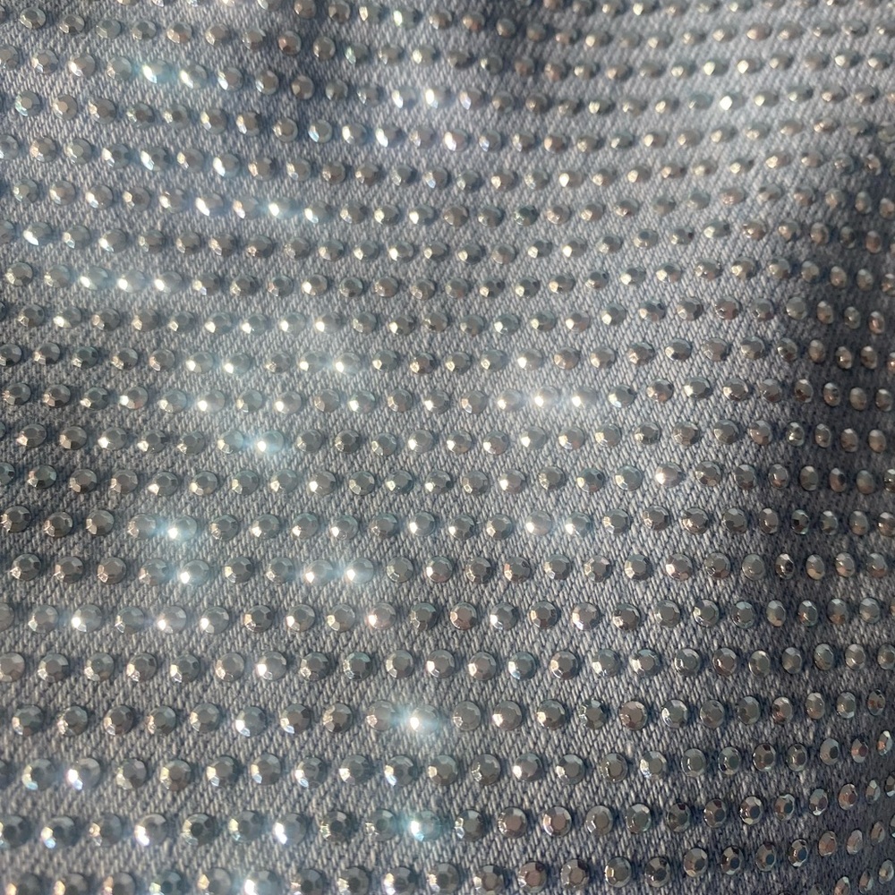 Rhinestone covered jeans